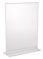 Display Picture Frames and Signholders in Acrylic, Plexiglas, Plexiglass, Lucite, Plastic