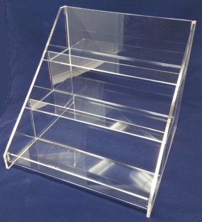 Clear Acrylic Three Tier Shelf