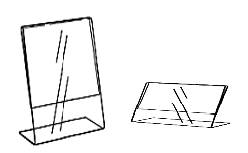 APS Display Frames in Acrylic, Plexiglas, Plexiglass, Lucite, Plastic
