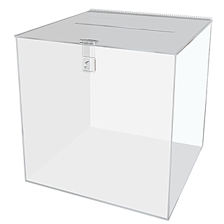 Acrylic Ballot Boxes, Comment Boxes and Suggestion Boxes, Plexiglas, Plexiglass, plexi, Lucite and Plastic