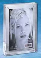 Deluxe Premium Acrylic Magnetic Block Photo Frames in Acrylic, Plexiglas, Plexiglass, Lucite, Plastic