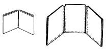 Book Style Photo Frames in Acrylic, Plexiglas, Plexiglass, Lucite, Plastic