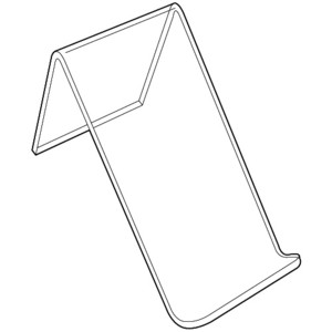 Acrylic Easels and Easel displays for cellphone, J-stands, Plexiglas, Plexiglass, plexi, Lucite and Plastic