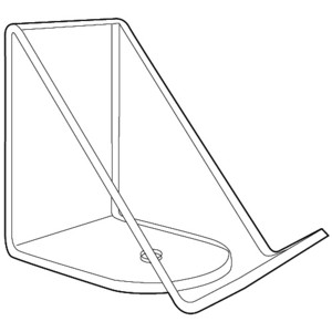 Acrylic Easels and Easel displays for Cell Phone, J-stands, Plexiglas, Plexiglass, plexi, Lucite and Plastic