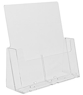 CH8.5 Single Pocket Countertop Brochure Holder