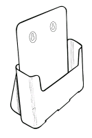 Multiple Pocket Acrylic and Plastic Brochure and Literature Holders, Plexi, plexiglass, plexiglas, lucite