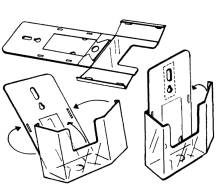 Fold-up Literature Holders