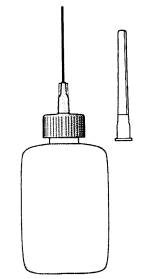 AD-Solvent Solvent Applicator Bottle for Plexiglas, acrylic and plastic frames, brochure holders, displays and custom displays