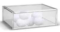 AG-B18 & AG-B19 Acrylic Hinged Top Boxes