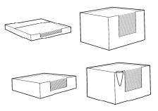 Plastic Memo Pad Holders, Scratch Pad Holders, Memopad, Acrylic, plexi, plexiglass, plexiglas, lucite