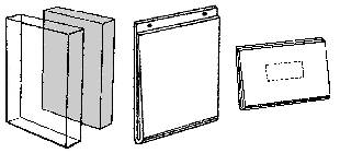 Plexiglas, acrylic and plastic wall frames and wallmount signholders, plexi, plexiglass, lucite, box frames, magnetic frames