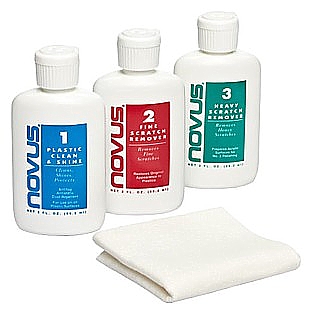 Novus Plastic Polish, Cleaner and Scratch Remover for Plexiglas, acrylic, Lucite and plastic