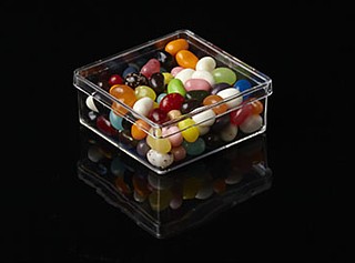 Clear Plastic Display Box Container Model PB50