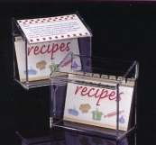 AG-K31 Acrylic Recipe Box