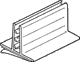 Clear PVC Extruded Sign Base