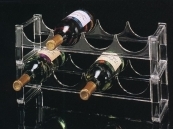 AG-K22 Acrylic Stackable Modular Wine Rack