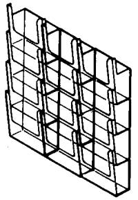 MisterPlexi - Wallmounting Literature, Magazine & Brochure Racks