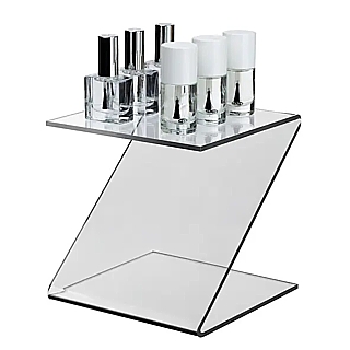 Thick Clear Heavy Duty Acrylic Z Riser Pedestal Stand