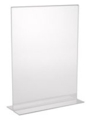 Display Picture Frames and Signholders in Acrylic, Plexiglas, Plexiglass, Lucite, Plastic