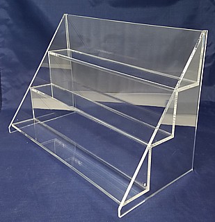 ACD1 3-tier acrylic display shelf