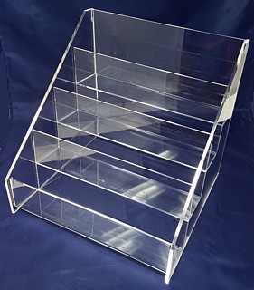 ACD11 4-tier acrylic display rack shelf