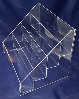 ACD13 4-tier acrylic display rack shelf