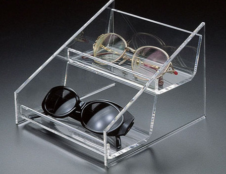 ACD14 2-tier acrylic display shelf