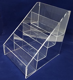 ACD23 4-tier acrylic display rack shelf