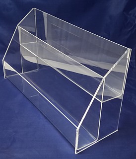 ACD27 2-tier acrylic display rack shelf