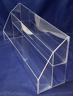 ACD29 2-tier acrylic display rack shelf