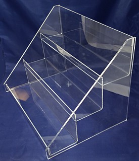 ACD30 3-tier acrylic display rack shelf