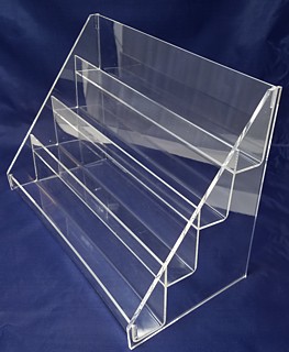 ACD34 4-tier acrylic display rack shelf