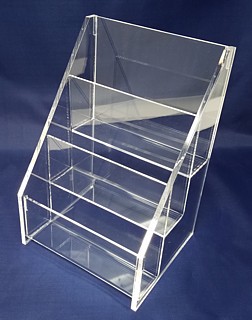 ACD41 3-tier acrylic display rack shelf