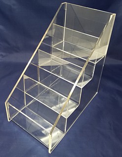 ACD46 4-tier acrylic display rack shelf