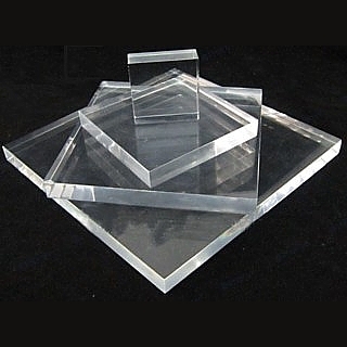 Clear Solid Acrylic Display Blocks