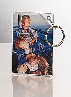 Acrylic Photo Keyring, Key Ring, keychain or Key Chain