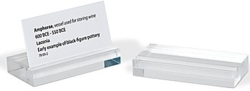 Clear Acrylic Sign Block, Price Ticket Holder
