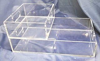 Clear Acrylic Stackable Trays