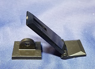 Black Acrylic Hasp