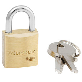 Brass Padlock and Keys