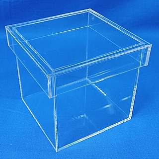Clear Acrylic Box with Removable Shoebox Type Lid
