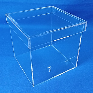 Clear Acrylic Box with Removable Shoebox Type Lid