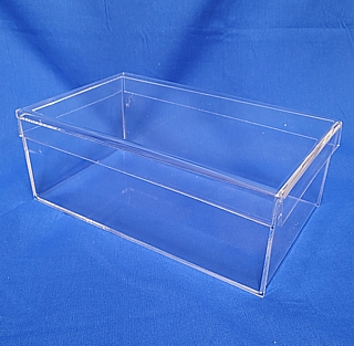 Clear Acrylic Box with Removable Shoebox Type Lid