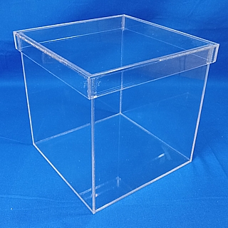 Clear Acrylic Box with Removable Shoebox Type Lid