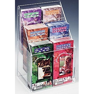 Multiple Pocket Countertop and Wallmount Literature Holders