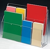 Adjustable Pocket Magazine and Literature Brochure Holders