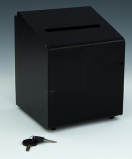 Acrylic Ballot Boxes, Comment Boxes and Suggestion Boxes, Plexiglas, Plexiglass, plexi, Lucite and Plastic