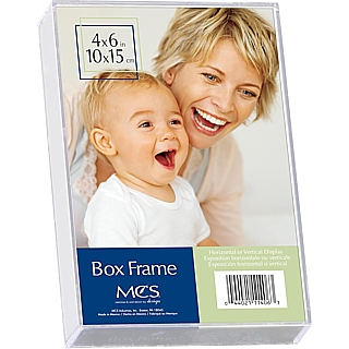 Clear Acrylic Box Frame 4x6