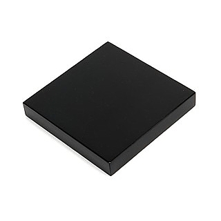 Black Solid Acrylic Display Blocks in Lucite, Plexiglass, Plexi or Plexiglas
