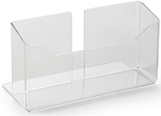 Clear Acrylic Countertop Brochure Literature Holder Model CH110